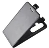 A black flip case for a smartphone is shown at an angle against a white background. Produktbild-Vorschau