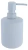 Seifenspender aus steinzeug mit rubbereffekt 400 ml - Produktbild-Vorschau 1