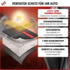 WALSER Sitzauflage Auto Kimi, Sitzschoner Auto schwarz/rot, Produktbild-Vorschau 4