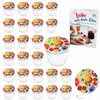 Set da 25 barattoli da 230 ml con coperchio a vite, Anteprima dell’immagine prodotto 2