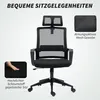 HOMCOM Bürostuhl Ergonomisch Drehstuhl mit Armlehne, Produktbild-Vorschau 7