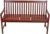 A wooden bench with a fold-up table in the middle. Produktbild-Vorschau