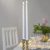 LED-Stabkerzen -Flamme Slim', 2er-Set, Wachs, Fernbedienung Produktbild-Vorschau 4