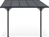 Terrassenüberdachung Carport KLEO 300L300 Aluminium Grau Produktbild-Vorschau 4