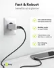 Goobay 64658 Cavo tessile da USB-C™ a USB-C™ con spine Anteprima dell’immagine prodotto 7
