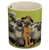 Porzellan Becher Shaun das Schaf Tasse - grün, 1 Stück Mug Produktbild-Vorschau 2