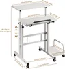 Iropro Stehpult Höhenverstellbar Sitz-Steh-Schreibtisch, Produktbild-Vorschau 7