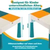 Ikodm Kindermöbel Kindersitzgruppe Kindertisch mit 2 Stühle Produktbild-Vorschau 3