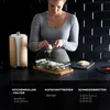 EXITOSO Küchenrollenhalter - Bambus + Edelstahl - stehend Produktbild-Vorschau 7