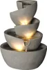 Zimmerbrunnen mit LED Beleuchtung in warmweiß BK912 Produktbild-Vorschau 7