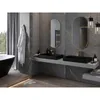 Lustro łazienkowe Mexen Loft owalne 100x50 cm rama złota Podgląd zdjęcia produktu 3
