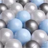 MISIOO Piscina di palline per neonati 90x30 cm con 200 Anteprima dell’immagine prodotto 5