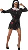 dressforfun® Frauenkostüm Gruselige Zombie Nonne Produktbild-Vorschau 1