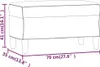 A diagram showing the dimensions of a bench. Produktbild-Vorschau