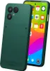 A Fairphone smartphone is shown from the back and side, with its screen displaying app icons. Produktbild-Vorschau
