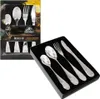 A set of children's cutlery with a Jurassic World theme, presented in its packaging and also displayed in a gift box. Produktbild-Vorschau