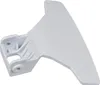 A white plastic washing machine door handle is shown against a white background. Produktbild-Vorschau
