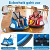 COSTWAY 12V Autoscontro per bambini girevole a 360°, 2 in 1 Anteprima dell’immagine prodotto 5