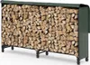 VOUNOT® Kaminholzregal Aussen aus Metall mit wasserdichte Produktbild-Vorschau 1