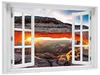 Wallario Wandbild mit Fenster-Illusion: Sonnenstrahl am Produktbild-Vorschau 2