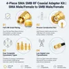 DAB-Antennen-Adapter-Set, SMA auf SMB, 4 Stück, für Autoradio Productafbeelding-voorbeeld