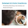 Runder LED Badspiegel 80 cm mit Uhr und Produktbild-Vorschau 5