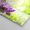 Bilder auf glas - Spa bambus blume wasser - 40x40cm - Produktbild-Vorschau 5
