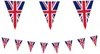 XL Wimpel Girlande aus Folie Großbritannien 10 Meter Produktbild-Vorschau 1