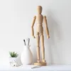 Relaxdays Gliederpuppe 2er Set, 30 cm große Zeichenpuppe, Produktbild-Vorschau 5