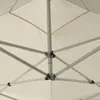 vidaXL Profi-Partyzelt Faltbar Aluminium 2x2 m Creme Produktbild-Vorschau 3