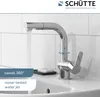 SCHÜTTE LONDON, umyvadlová baterie s výsuvnou sprchou, Náhled obrázku produktu 4
