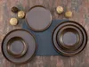 CreaTable, 23659, Uno Braun, Tellerset 12-tlg, Steinzeug Produktbild-Vorschau 3