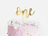 Cake Topper One 19cm Decorazione per compleanno 1 anno Anteprima dell’immagine prodotto 5