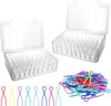 2 Stück Nähgarn Aufbewahrungsbox, Leer Stickgarn Organizer Produktbild-Vorschau 1
