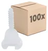 Dalsys 100x Gewindelaschen Fliesen Nivelliersystem 2mm Produktbild-Vorschau 1