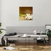 Bilder auf glas - Asien spa bambus blume - 50x50cm - Produktbild-Vorschau 6