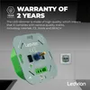 Ledvion LED Dimmer Schalter 250W 240V weiß Abdeckrahmen Produktbild-Vorschau 8