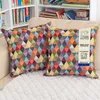 Selfitex 2er Set Bunte Couchkissen 50x50 cm, Sofakissen mit Produktbild-Vorschau 1