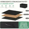 Schubkastenkommode Kommode mit 7 Schubladen aus Stoff Produktbild-Vorschau 8