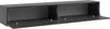 A dark gray, two-door TV wall unit with the doors open, revealing the interior. Produktbild-Vorschau