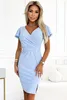 Numoco Minikleid für Frauen Nina azurblau L Produktbild-Vorschau 4