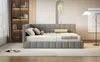 Letto imbottito 160 x 200 cm, modello divano letto, con Anteprima dell’immagine prodotto 15