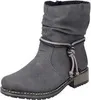 A single gray boot is shown against a white background. Produktbild-Vorschau