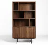 AX LIVING étagere en bois Nordiva 90 cm Warmia Walnut Voir les images du produit 2