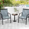 KOMFOTTEU 2er Set Gartenstühle, Balkonstühle mit Armlehnen, Produktbild-Vorschau 5