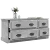 The Living Store TV-Schrank Betongrau 100x35,5x45 cm Produktbild-Vorschau 6