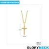 GLORYNECK Gesù Croce Collana Crocifisso Acciaio Anteprima dell’immagine prodotto 6