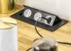 GTV 3-er Steckdosenleiste für den Schreibtisch - Typ F Produktbild-Vorschau 2