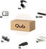 Qub Focus III - Système de rails LED - Noir - 1 phase - 200 Voir les images du produit 8