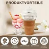 Kinder Eiscreme Maker DIY, wiederverwendbarer Ice Cream Produktbild-Vorschau 4